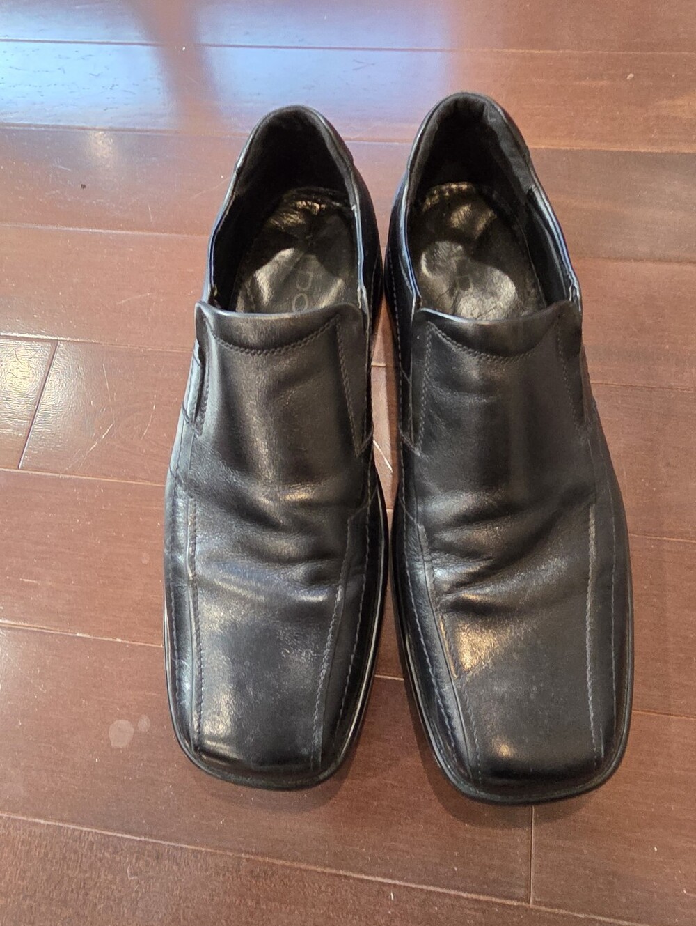 ALDO Men's Black Dress Shoes - Classic Black Sole